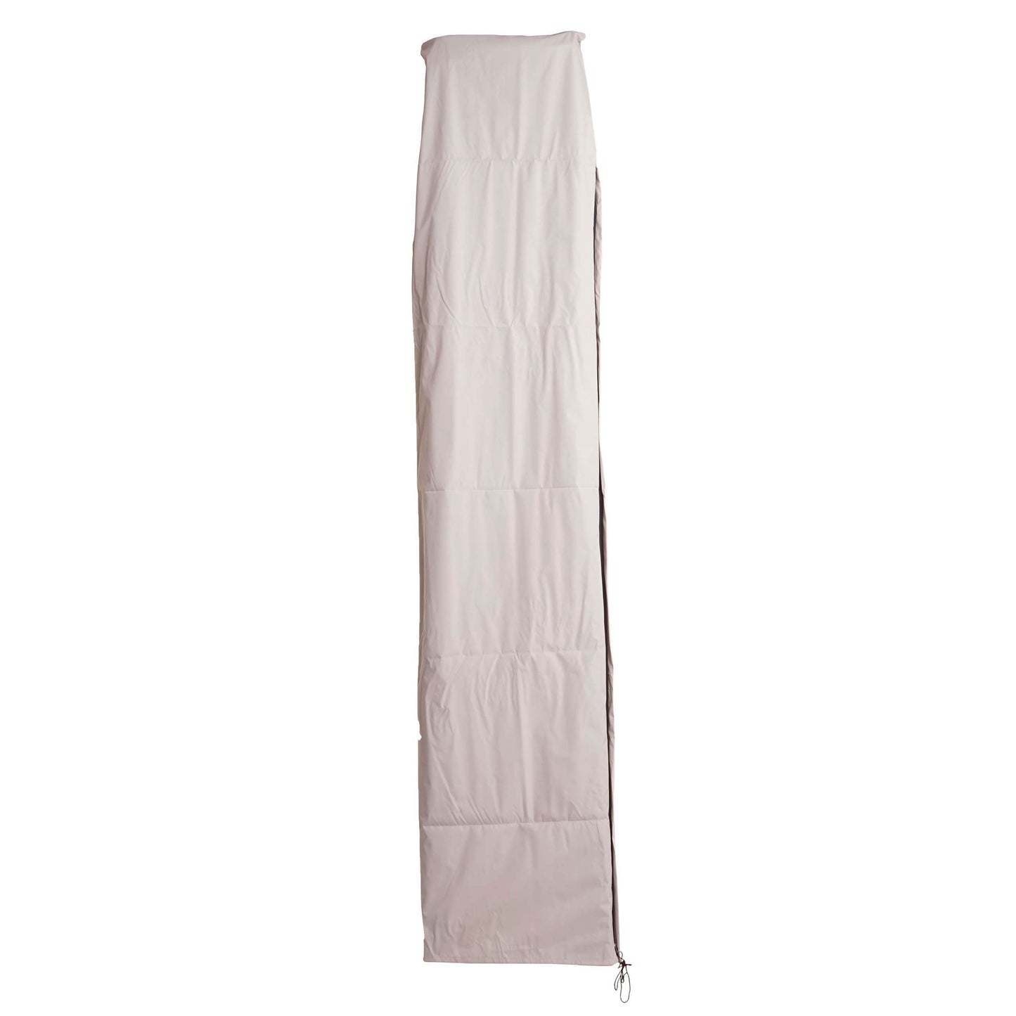 Beschermhoes MCW voor zweefparasol tot 3,5 m, hoes met rits ~ crème-grijs