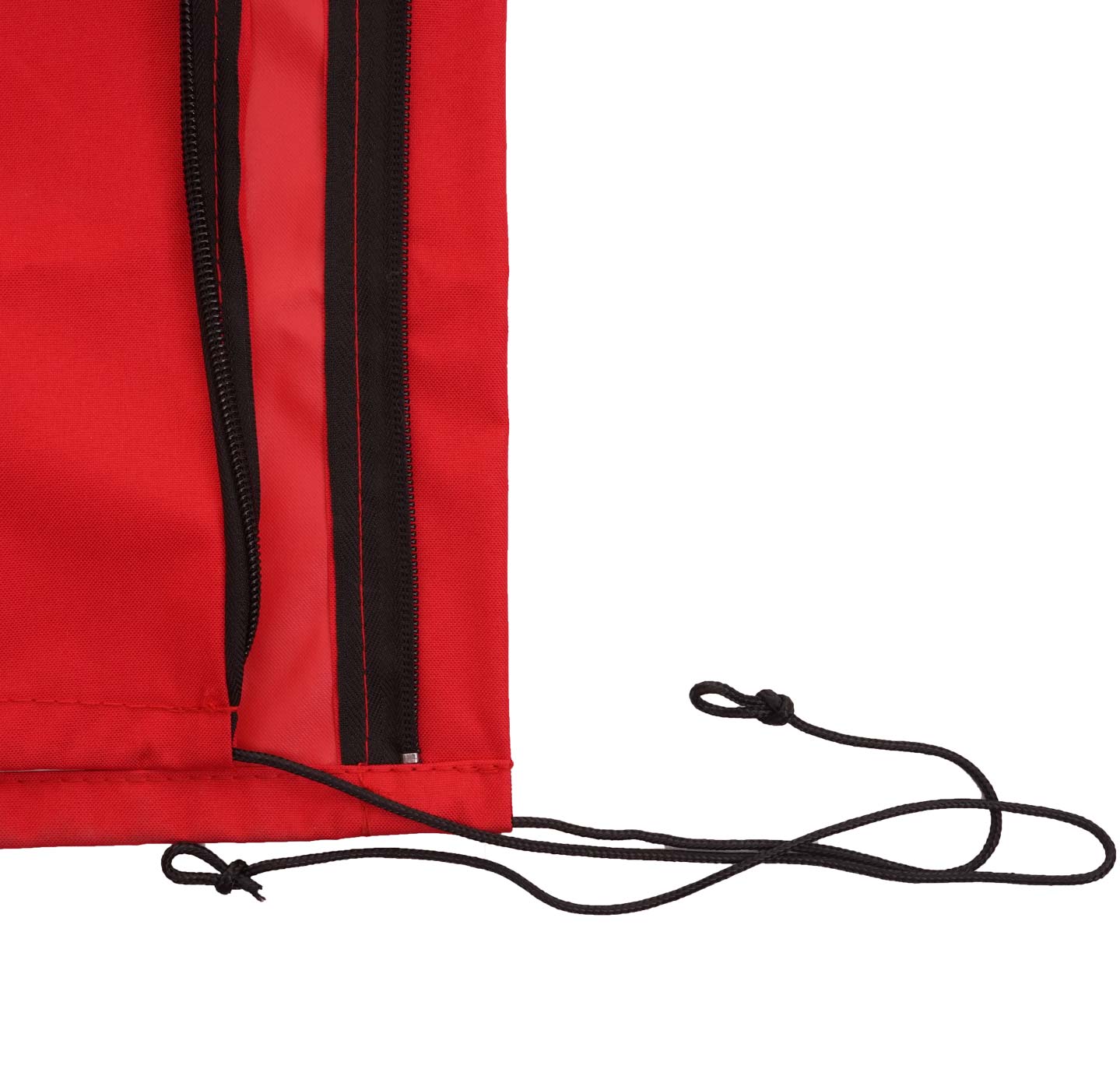 Beschermhoes MCW voor zweefparasol tot 3,5 m, hoes met rits ~ rood