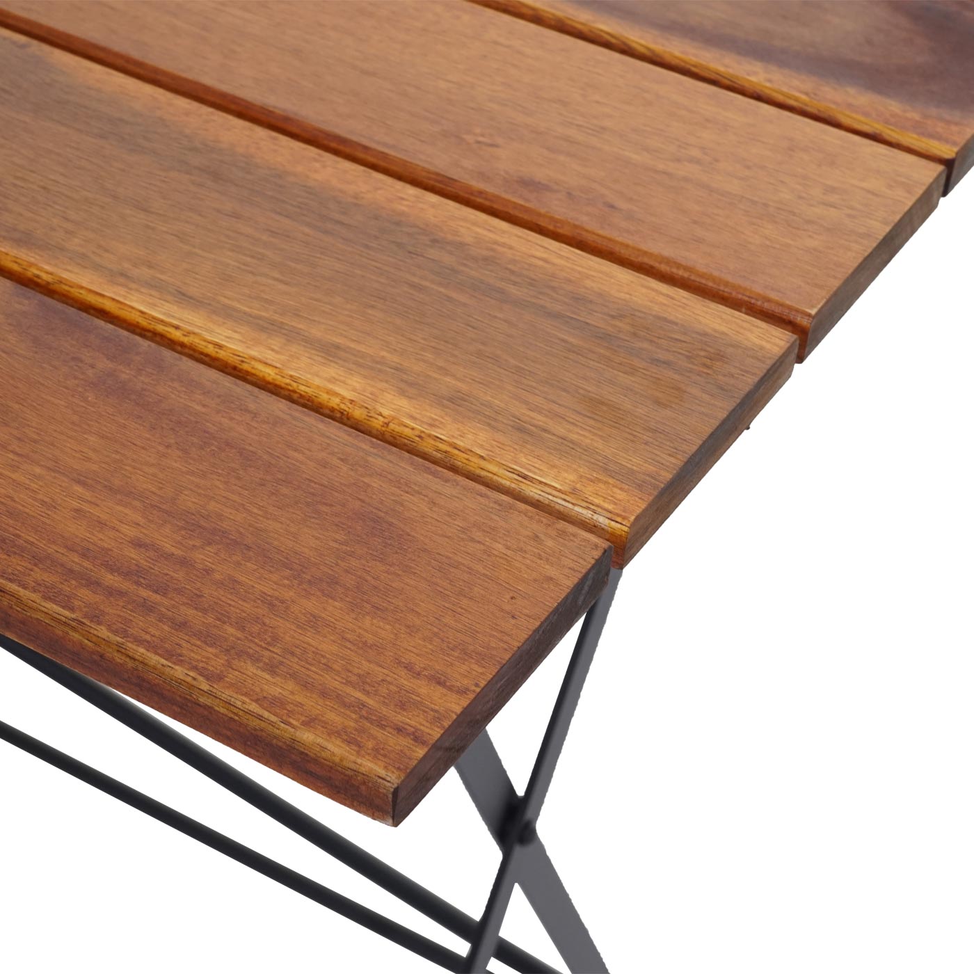 Bier tuintafel MCW-J40, klaptafel tuintafel, horeca kwaliteit acacia MVG-gecertificeerd 120x60cm ~ bruin