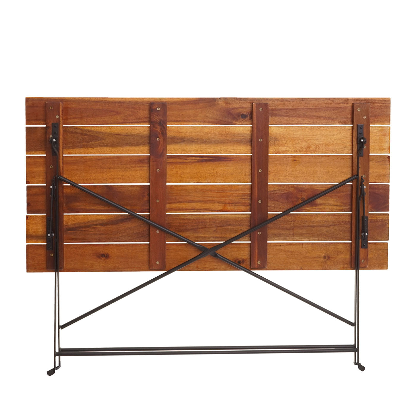 Bier tuintafel MCW-J40, klaptafel tuintafel, horeca kwaliteit acacia MVG-gecertificeerd 120x60cm ~ bruin