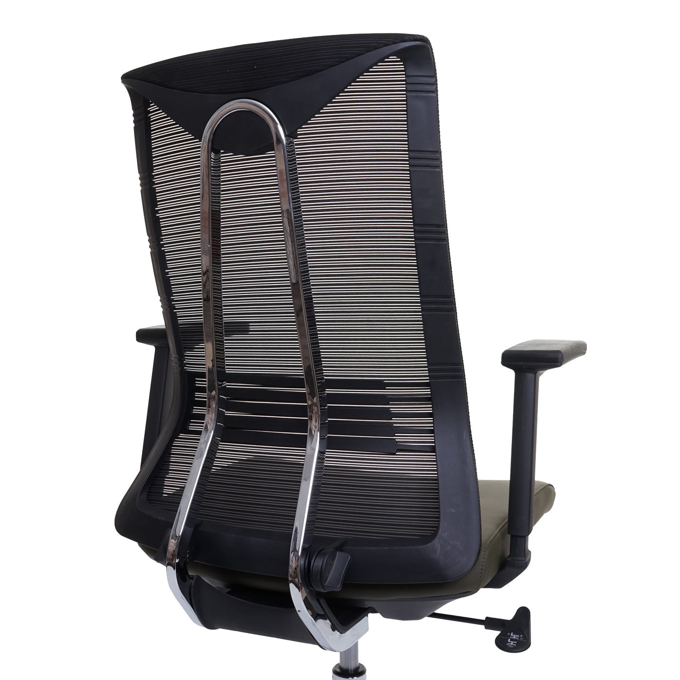 Bureaustoel MCW-J53, bureaustoel ergonomisch kunstleder ~ olijfgroen
