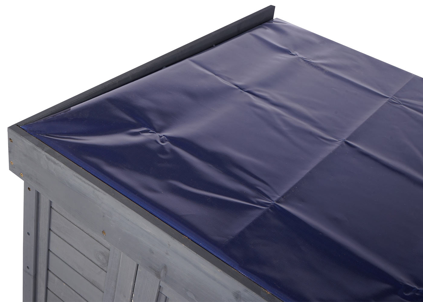 2-fietsengarage MCW-H63b, fietsbox gereedschapshok, afsluitbaar 155x205x107cm ~ grijs
