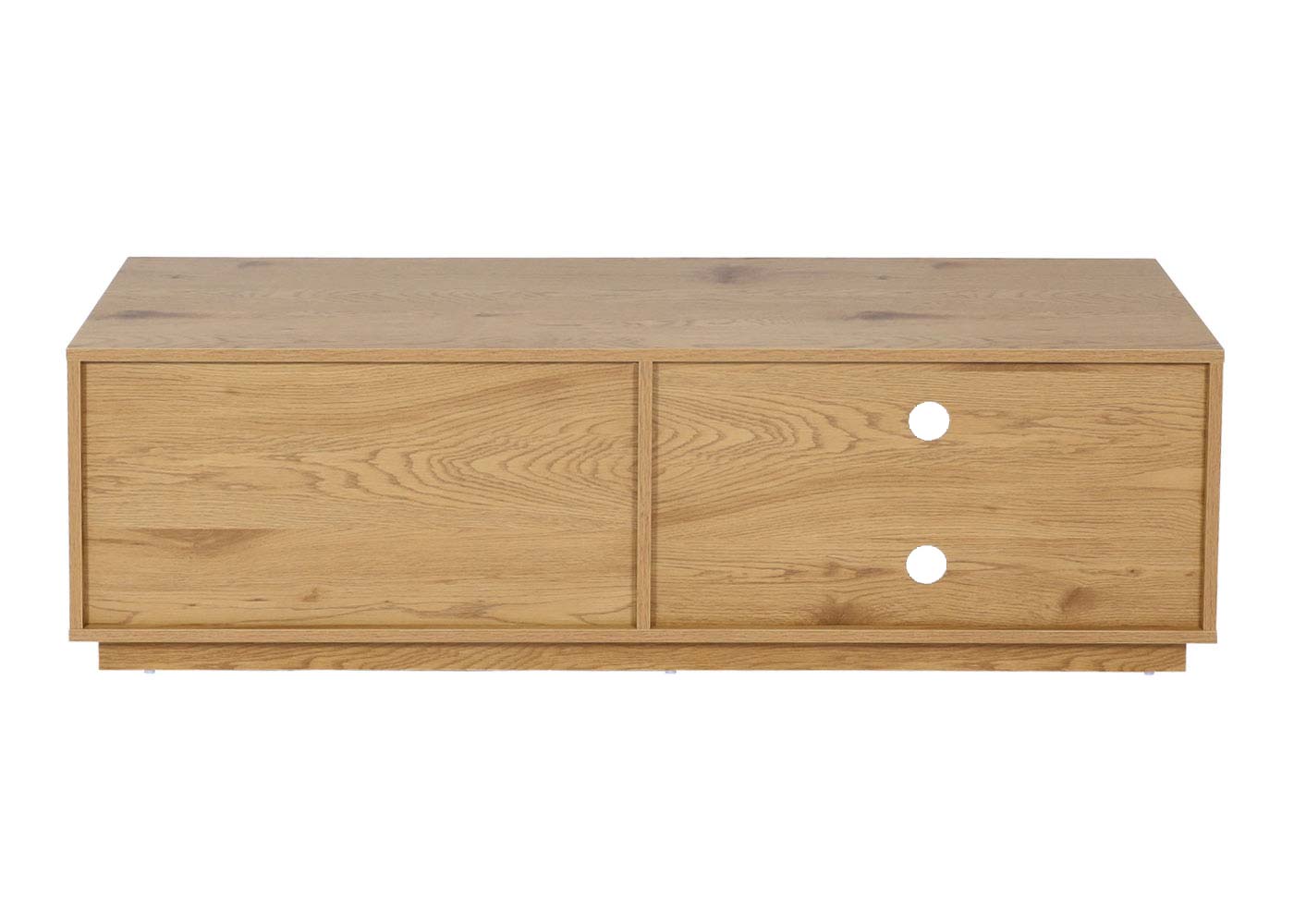 TV-rek MCW-J78, TV-tafel lowboard ladekast, lade, MDF 42x140x40cm ~ eiken look