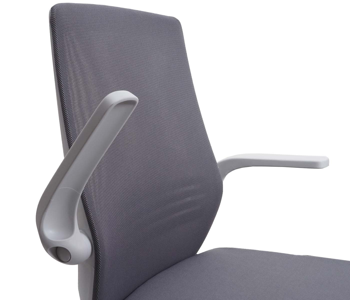 SIHOO Moderne ergonomische bureaustoel, bureaustoel, ademend, taillesteun, hefbare armleuning ~ grijs