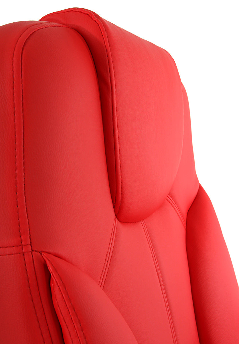Bureaustoel Bureaustoel Basel, kunstleer ~ rood