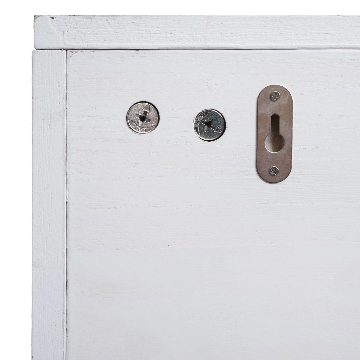 Wandkapstok MCW-K49, kapstok Wandkapstok Rek, 3 opbergvakken 5 haken 30x80x20cm hout ~ wit, shabby