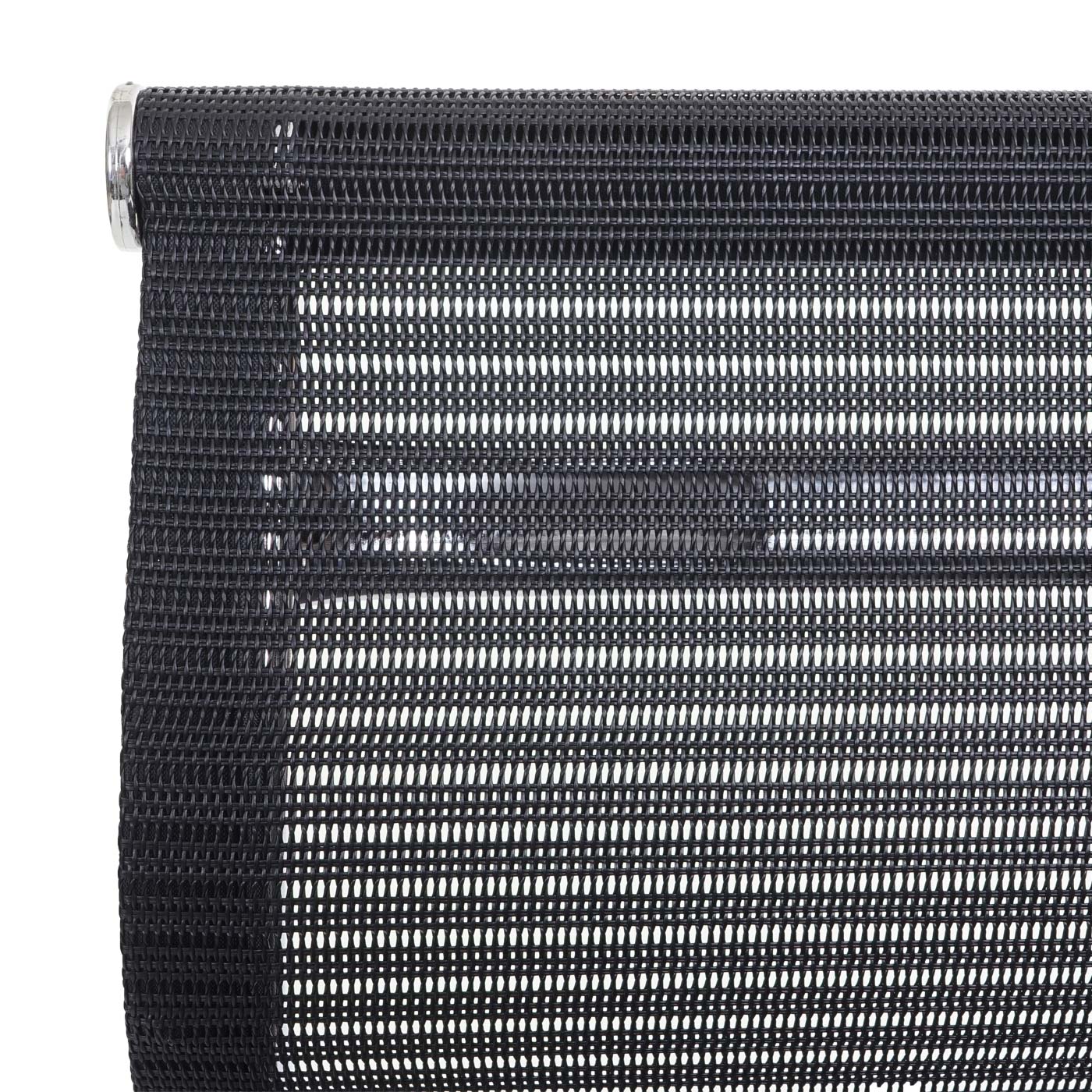 Bureaustoel MCW-K53, bureaustoel bureaustoel computerstoel, netbespanning stof/textiel ~ zwart