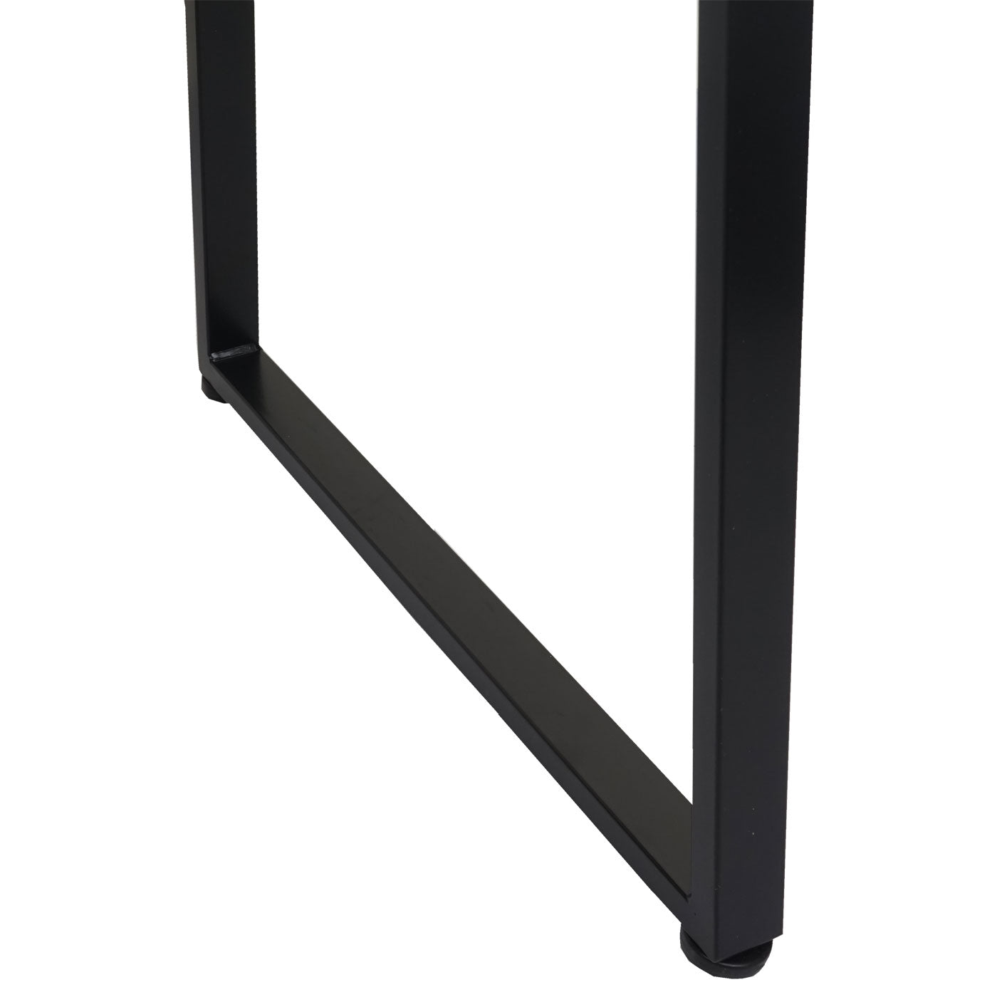 Bureau MCW-K69, laptop bureau bureau, 82x51cm 3D structuur, metaal MDF ~ zwart