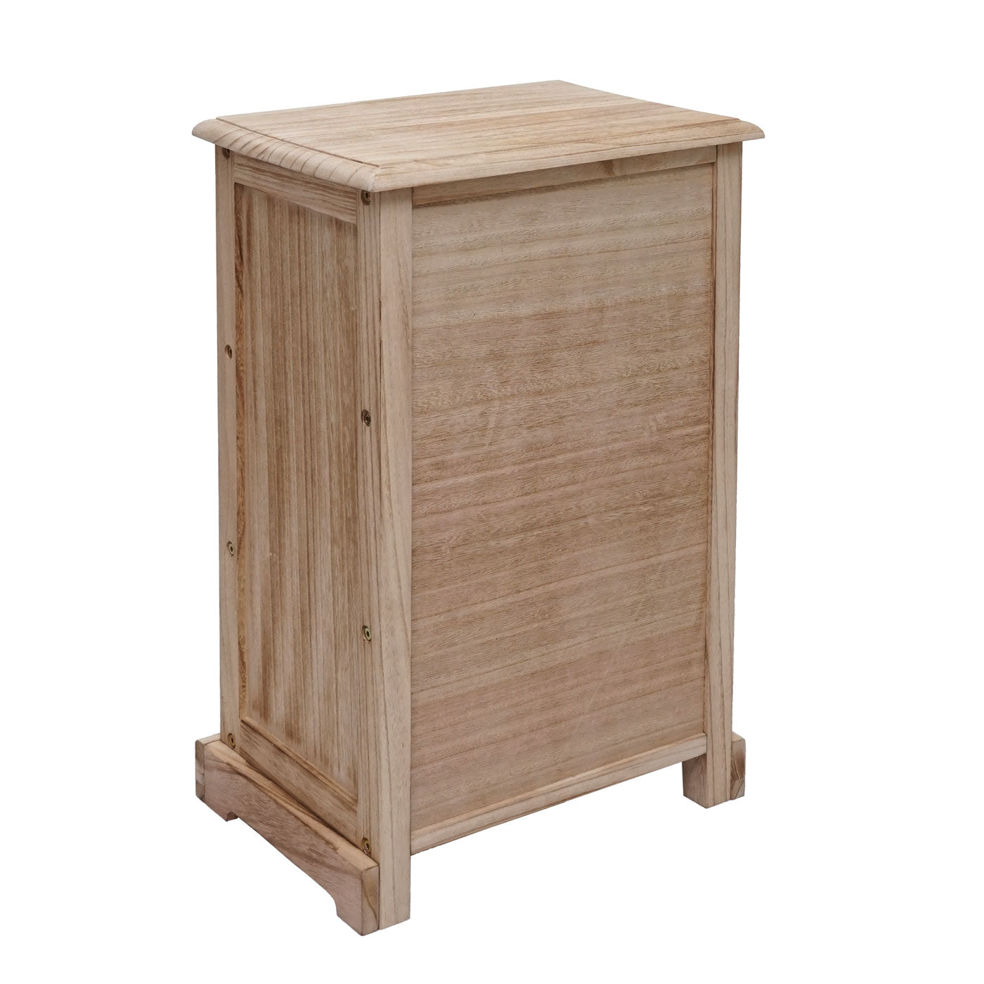 Ladekast MCW-K87, ladekast kast, hout rotan 63x40x28cm ~ natuurlijke kleur