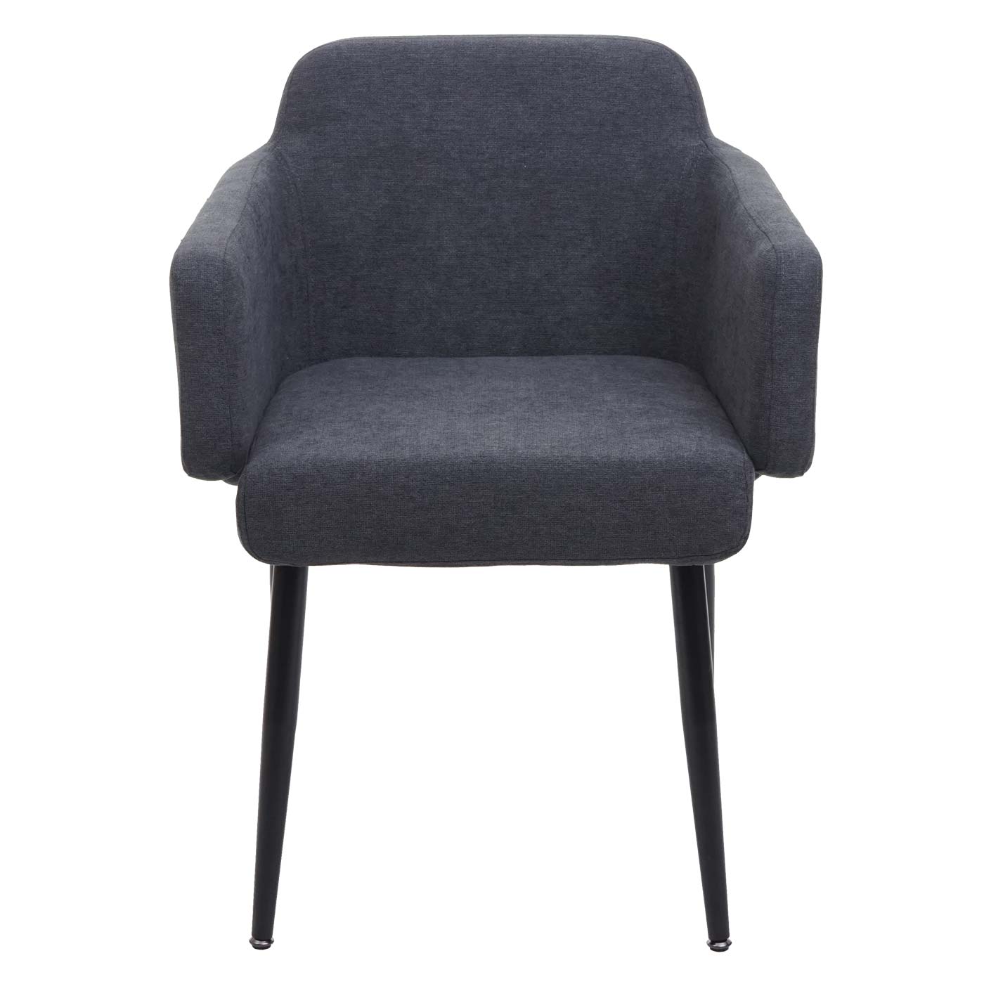 Eetkamerset MCW-L13, set van 2 stoelen + bank Eetkamerset, stof/textiel ~ antraciet