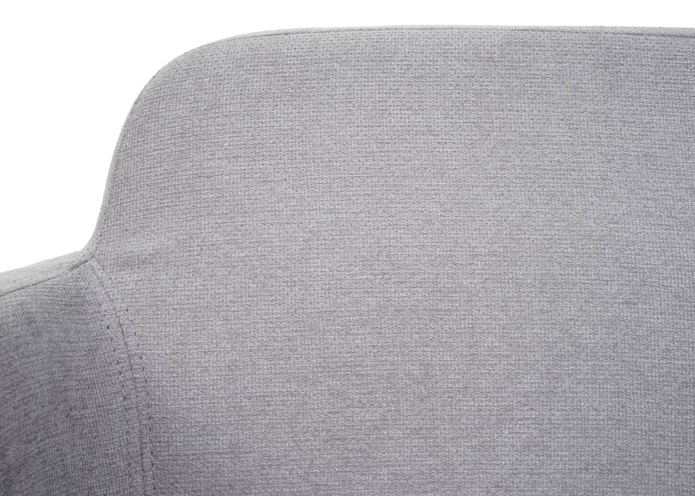 Eetkamerset MCW-L13, set van 2 stoelen + bankje Eetkamerset, stof/textiel ~ grijs