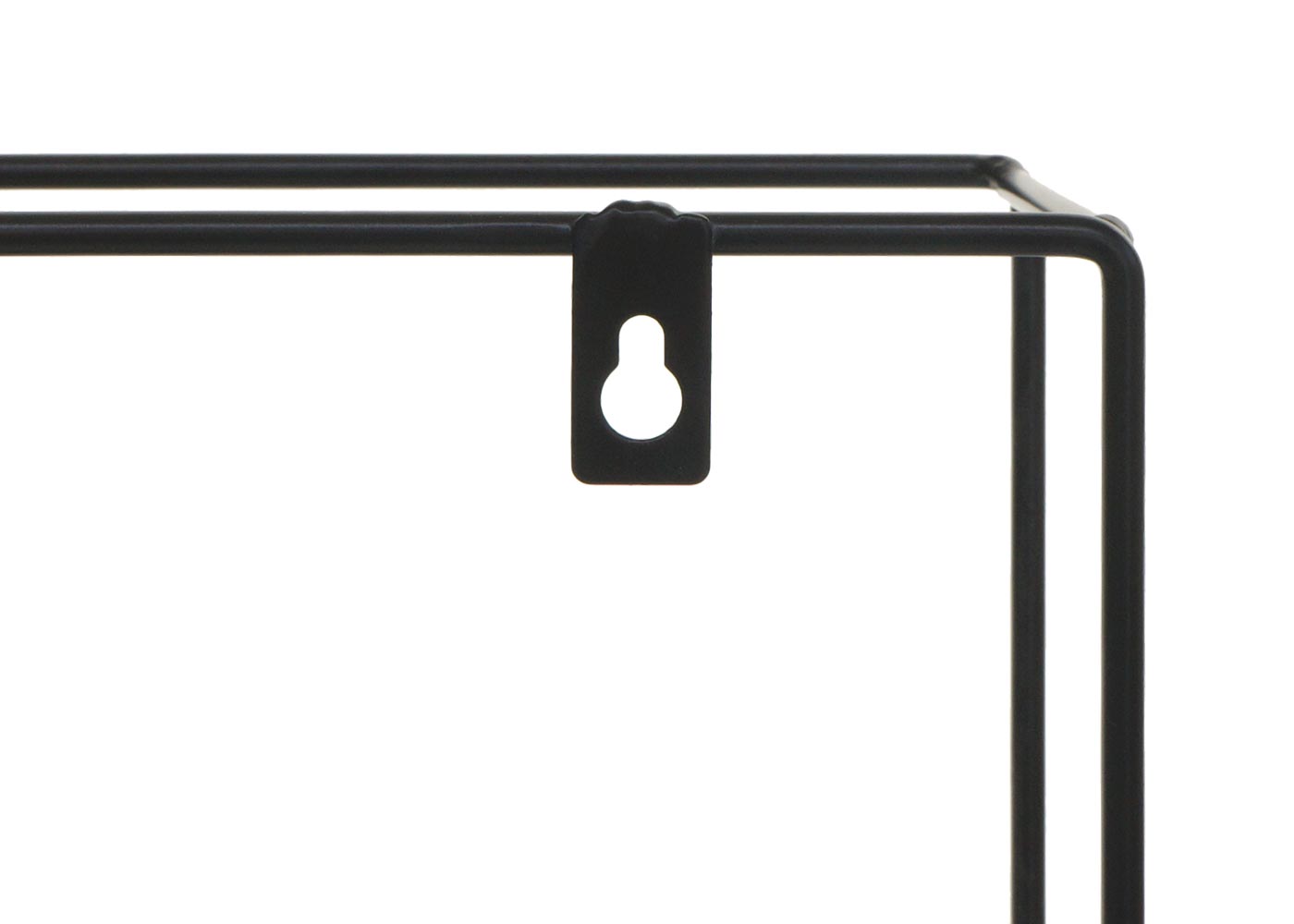 Wandplank MCW-K76, Hangende plank Zwevende plank, 4 planken Metalen massief hout Industrieel 51x40x11cm ~ donkergrijs