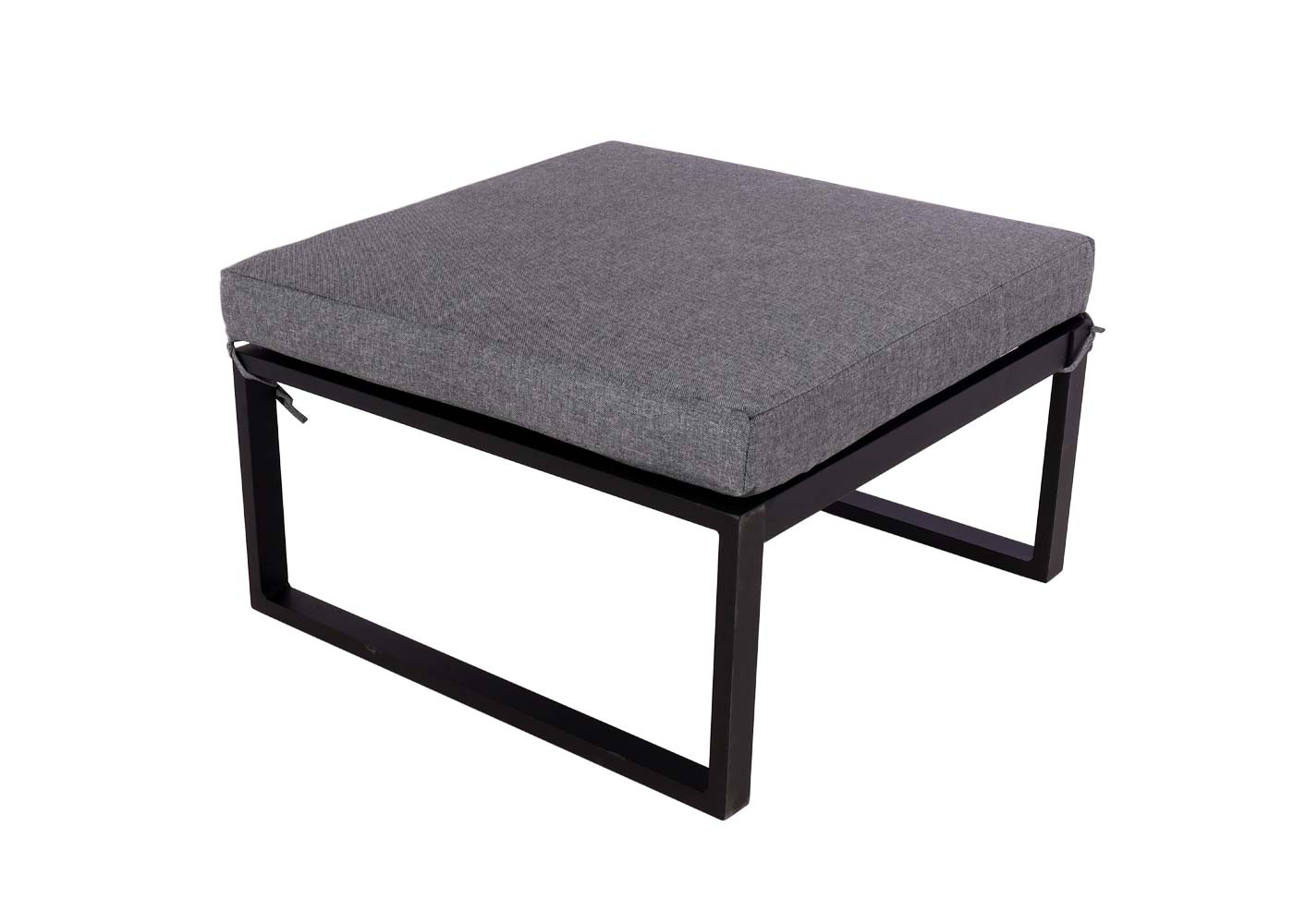 Tuinset MCW-L26b, tuinzitgroep loungeset bank, aluminium acaciahout MVG-gecertificeerd ~ donkergrijs