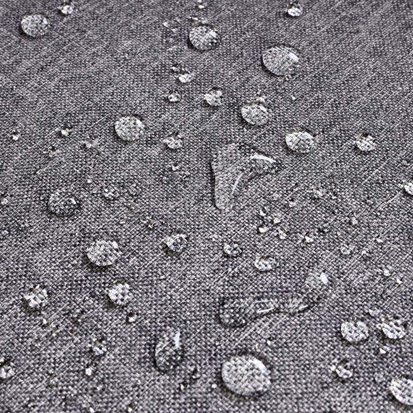 Tuinset MCW-L30, bankstel loungeset, acaciahout MVG-gecertificeerd ~ bekleding donkergrijs