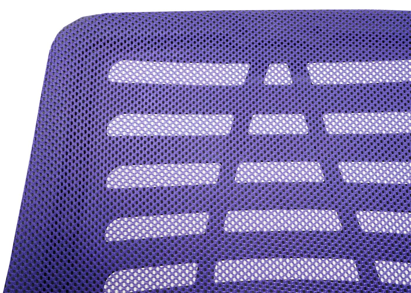 Bureaustoel MCW-L44, bureaustoel computerstoel, ergonomische rugleuning, netbespanning stof/textiel ~ paars