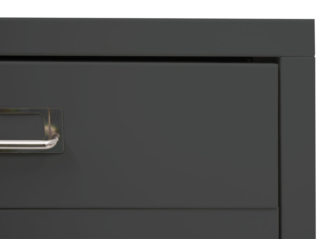 Verrijdbare ladekast MCW-L49, stalen ladekast archiefkast, metaal 115x40x41cm 8 laden ~ donkergrijs