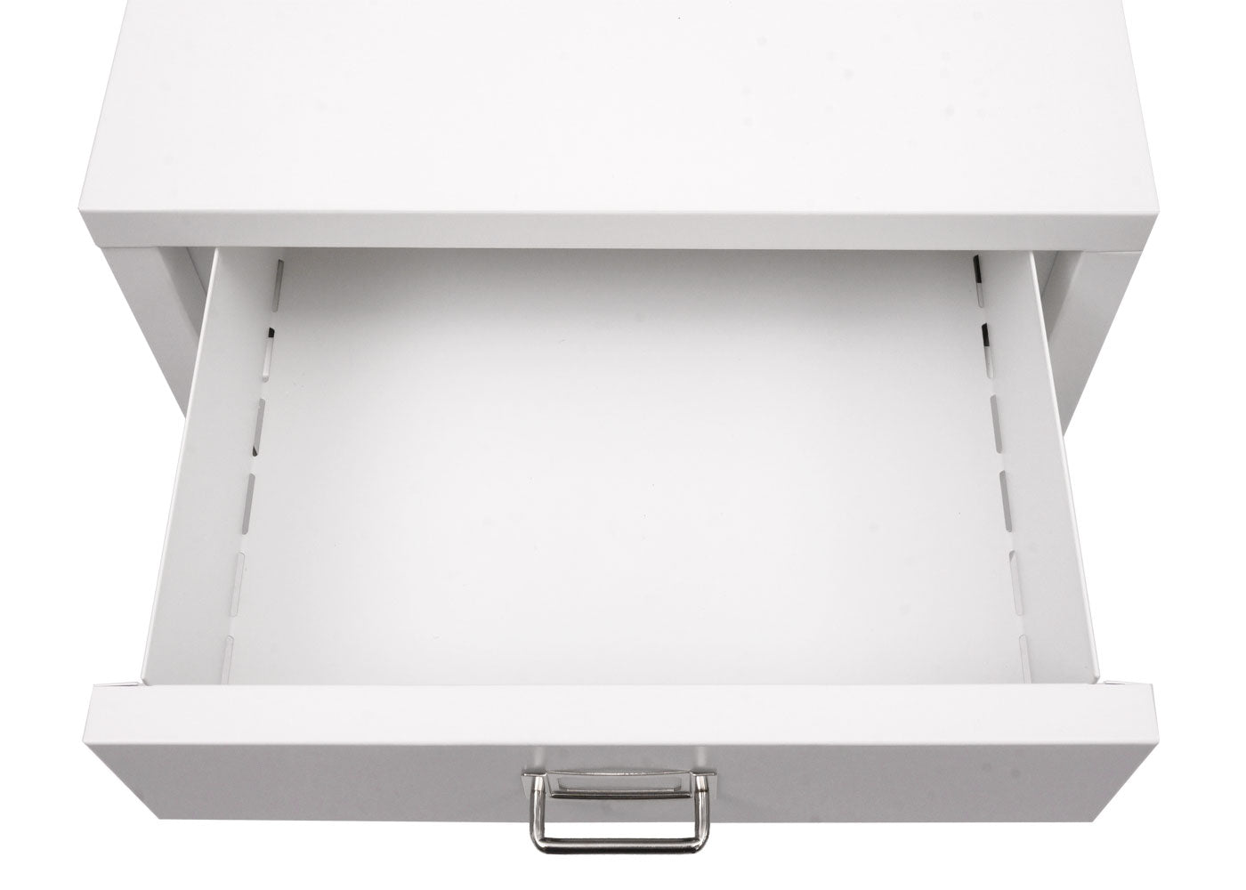 Verrijdbare ladekast MCW-L49, stalen ladekast archiefkast, metaal 75x40x41cm 6 laden ~ wit
