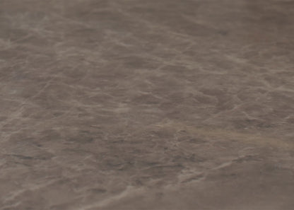 Salontafel MCW-L88, salontafel tafel, plank ijzer 43x120x60cm gesinterde steen marmer look grijs hout grijsbruin