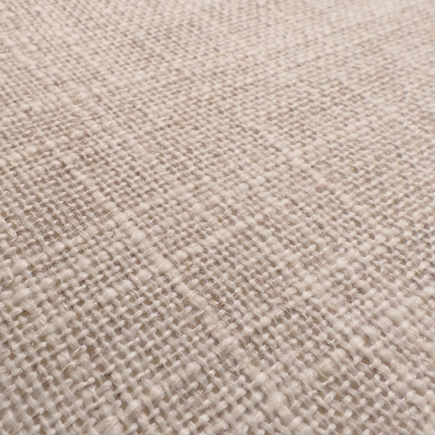 Gestoffeerd bed MCW-N59, bed tweepersoons lattenbodem, massief hout stof/textiel 180x200cm ~ crème-beige