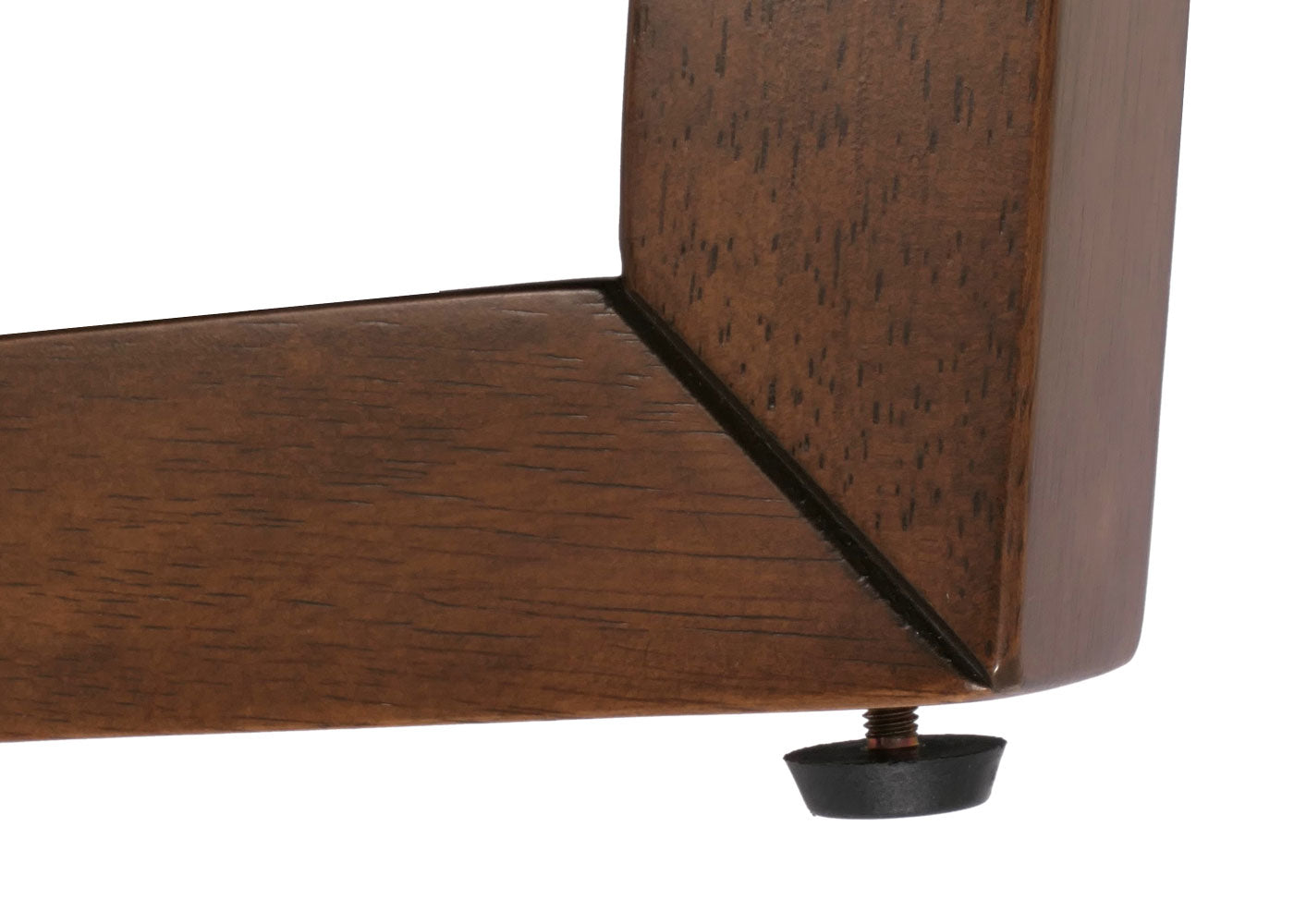 Salontafel MCW-M61, bijzettafel sofatafel, massief hout HPL laminaat melamine Ø80cm, betonlook, donker frame