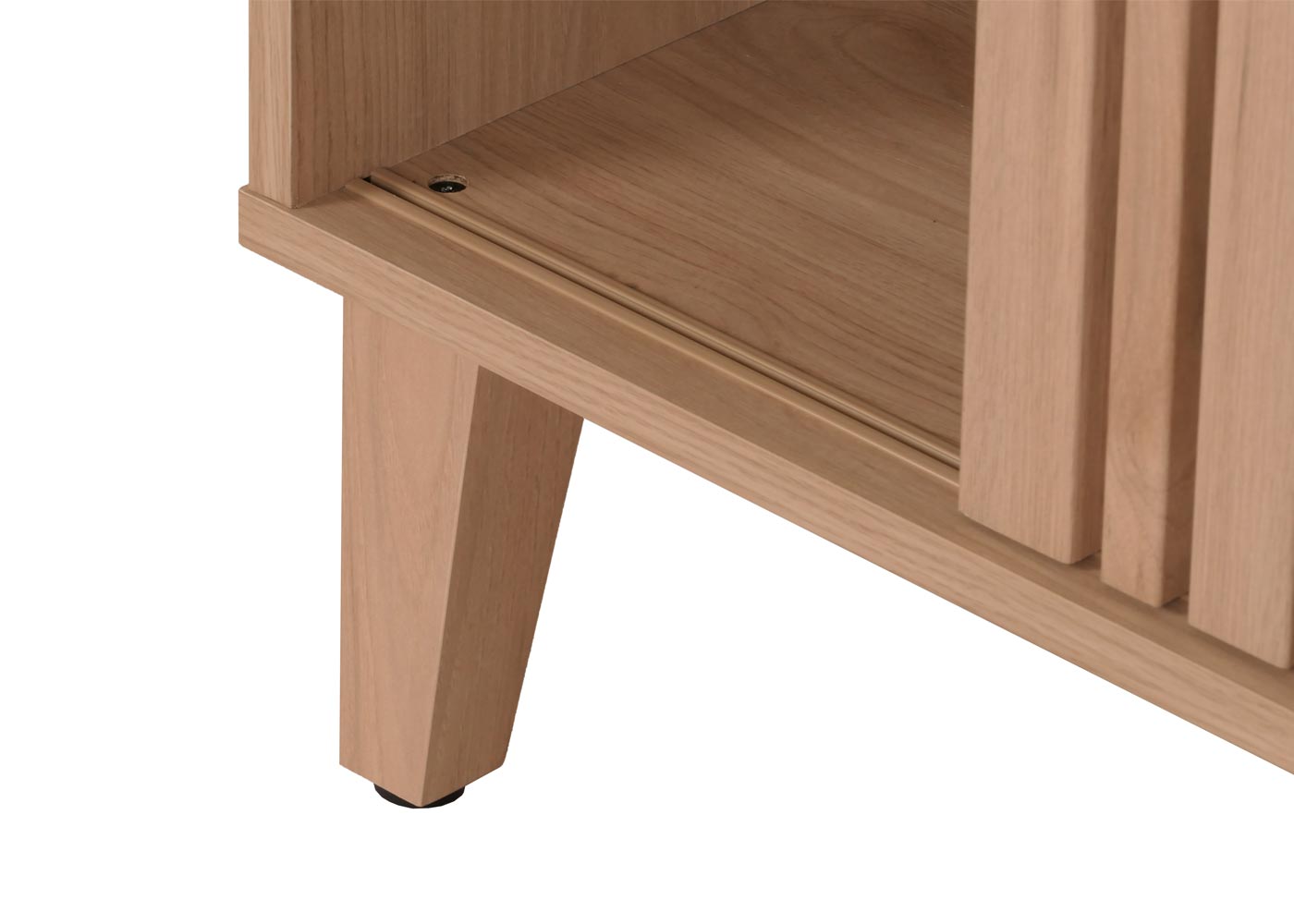 Salontafel MCW-M48, salontafel sofatafel, mango massief hout 52x114x59cm ~ beige, lade grijs
