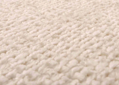 Bank MCW-G55, eetkamerbank, geborsteld roestvrij staal stof/textiel chenille Oeko-Tex, 180cm ~ crème