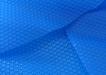 Zwembadafdekking Warmtezeil Afdekzeil Zonnezeil Zonnezeil, dikte: 400 µm ~ rechthoekig 8x4m blauw