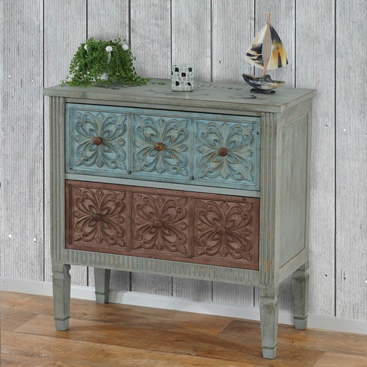 Ladekast Aveiro buffetkast Shabby look, vintage, 80x79x40cm