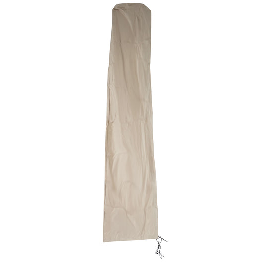 Beschermhoes MCW voor zweefparasol tot 3,5 m, hoes met rits ~ crème