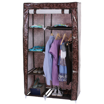 Vouwkledingkast Camping kledingkast Stoffen kledingkast Kledingkast 163x89x43cm