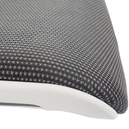Bureaustoel MERRYFAIR Wau 2, bureaustoel draaistoel, bekleed/mesh, ergonomisch ~ zwart-grijs