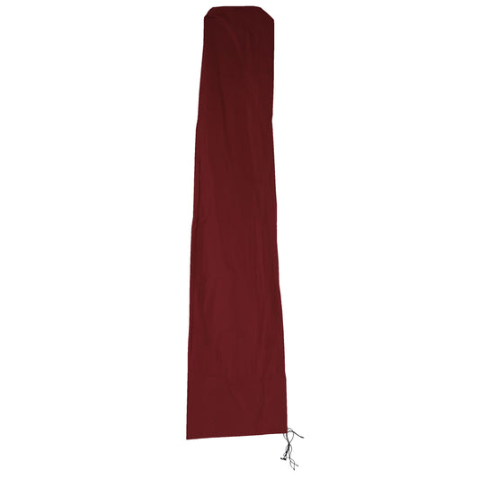 Beschermhoes MCW voor zweefparasol tot 4 m, hoes met rits ~ bordeaux