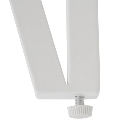 Kos T574 salontafel, bijzettafel, 52x50x50cm MVG-gecertificeerd ~ eiken, lichtgekleurde metalen poten