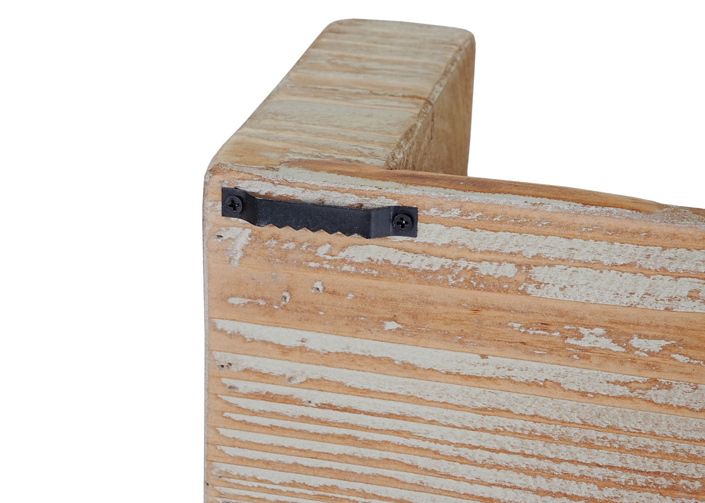 Wandplank MCW-A15, hangende boekenkast, massief rustiek dennenhout MVG-gecertificeerd ~ 80cm