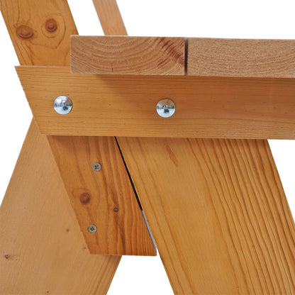 Houten bank Tuinbank Parkbank Oslo 148cm catering kwaliteit massief ~ honingbruin gelakt