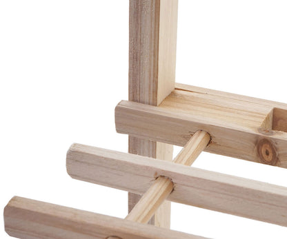 Schoenrek MCW-B52 Schoenrek Schoenstandaard Houten plank Staande plank ~ 3 planken