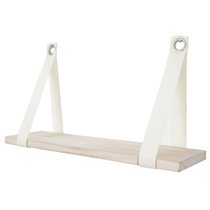 Wandplank Var, hangplank Plank, shabby look, vintage 27x50cm ~ natuurlijke kleur