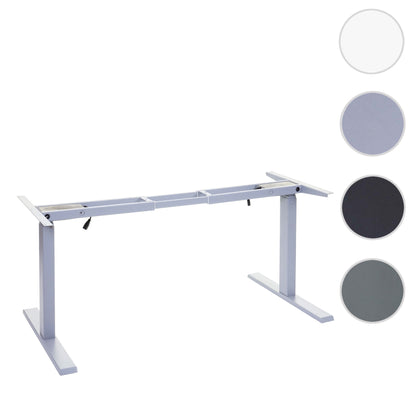 Frame MCW-D40, variabel tafelframe voor bureau, elektrisch in hoogte verstelbaar Memory 29kg ~ grijs