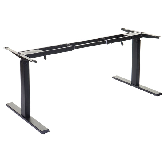 Frame MCW-D40, variabel tafelframe voor bureau, elektrisch in hoogte verstelbaar Geheugen 29kg ~ zwart