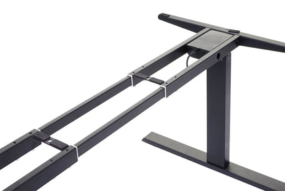 Frame MCW-D40, variabel tafelframe voor bureau, elektrisch in hoogte verstelbaar Geheugen 29kg ~ zwart