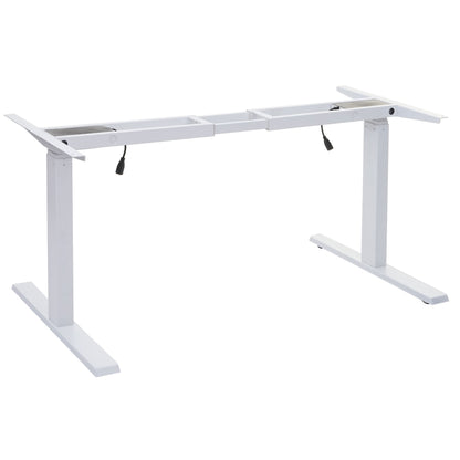 Frame MCW-D40, variabel tafelframe voor bureau, elektrisch in hoogte verstelbaar Geheugen 29kg ~ wit