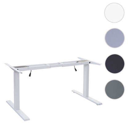 Frame MCW-D40, variabel tafelframe voor bureau, elektrisch in hoogte verstelbaar Geheugen 29kg ~ wit