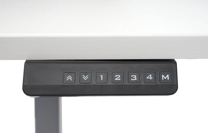 Frame MCW-D40, variabel tafelframe voor bureau, elektrisch in hoogte verstelbaar Memory 29kg ~ antracietgrijs