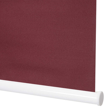 Set van 2 rolgordijnen MCW-D52, raamrolgordijn zijtrekgordijn, 120x230cm ondoorzichtige zonwering ~ bordeaux