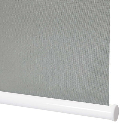 Rolgordijn MCW-D52, raamrolgordijn zijtrekgordijn, 110x230cm zonwering verduisterend ondoorzichtig ~ grijs