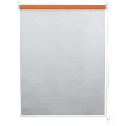 Set van 4 rolgordijnen MCW-D52, raamrolgordijn zij-trekgordijn, 120x230cm ondoorzichtige zonwering ~ oranje