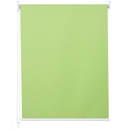 Rolgordijn MCW-D52, raamrolgordijn zijtrekgordijn, 120x230cm zonwerende verduistering ondoorzichtig ~ lichtgroen