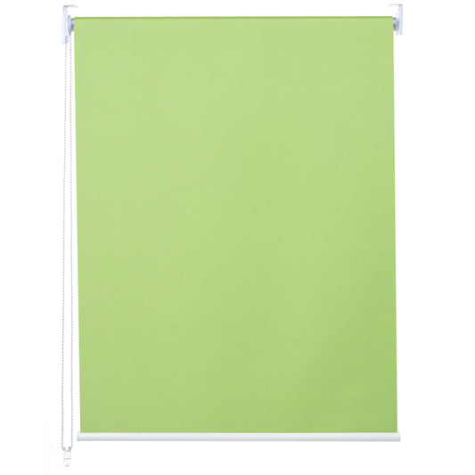 Rolgordijn MCW-D52, raamrolgordijn zijtrekgordijn, 120x230cm zonwerende verduistering ondoorzichtig ~ lichtgroen