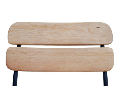Set van 2 barkrukken MCW-G71, barkruk keukenkruk bistrokruk tegenkruk, industrieel metaal hout ~ natuurlijk bruin