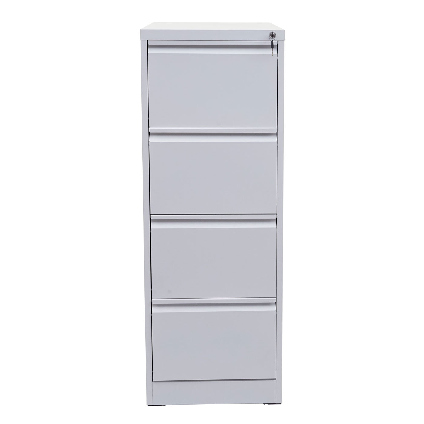 Hangmappenkast MCW-H16, archiefkast stalen kantoorkast, formaat Legal + A4 afsluitbaar 134x46x62cm ~ wit
